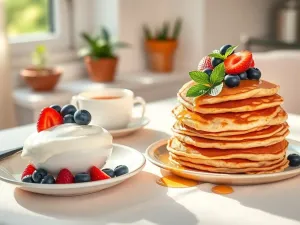 Naleśniki wysokobiałkowe – przepis na zdrowe śniadanie