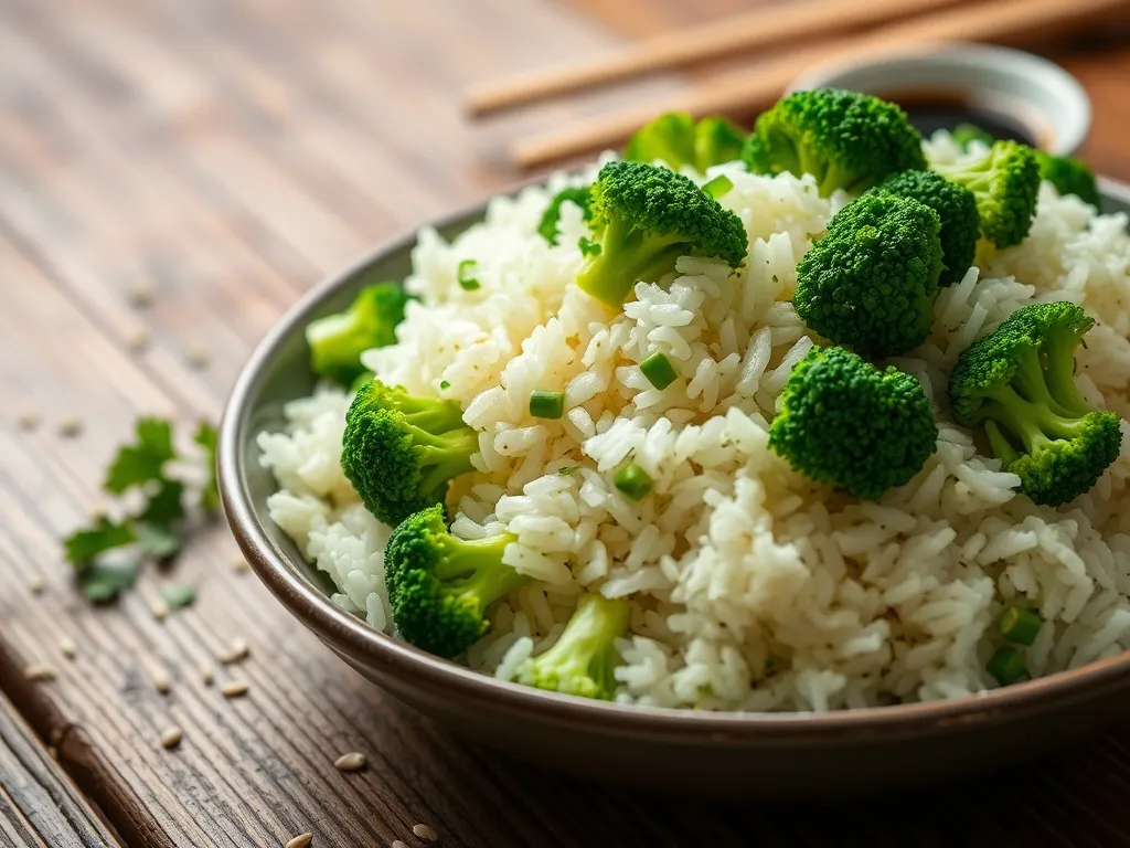 Ryż z brokułami – zdrowy przepis na pyszny obiad