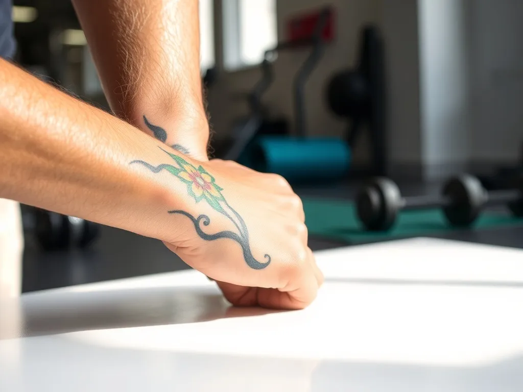 Ile po zrobieniu tatuażu nie można ćwiczyć? Odpowiedzi na najważniejsze pytania