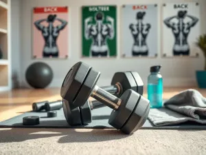 Ćwiczenia na plecy z hantlami – skuteczne metody treningowe