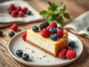 Sernik wysokobiałkowy – przepis na zdrowy deser pełen białka