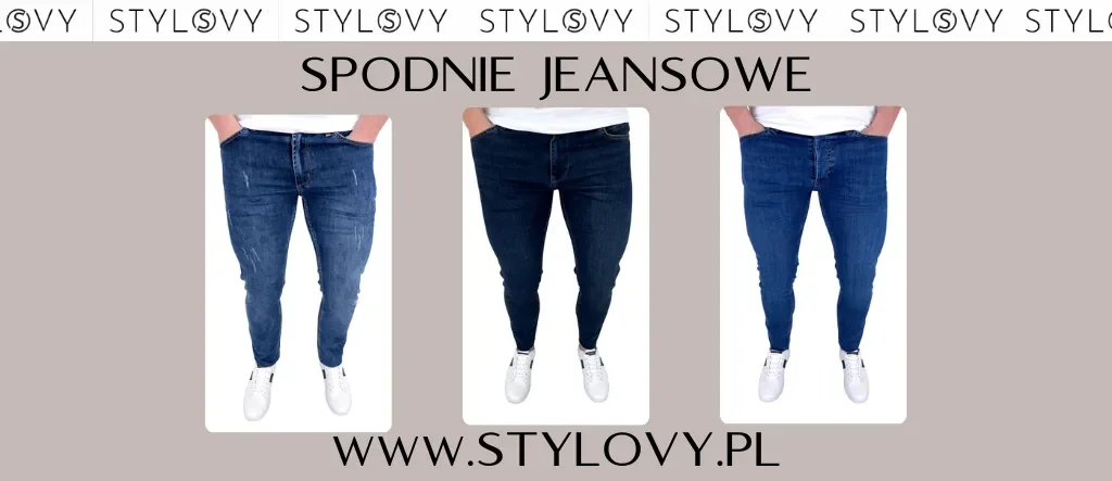 spodnie jeansowe